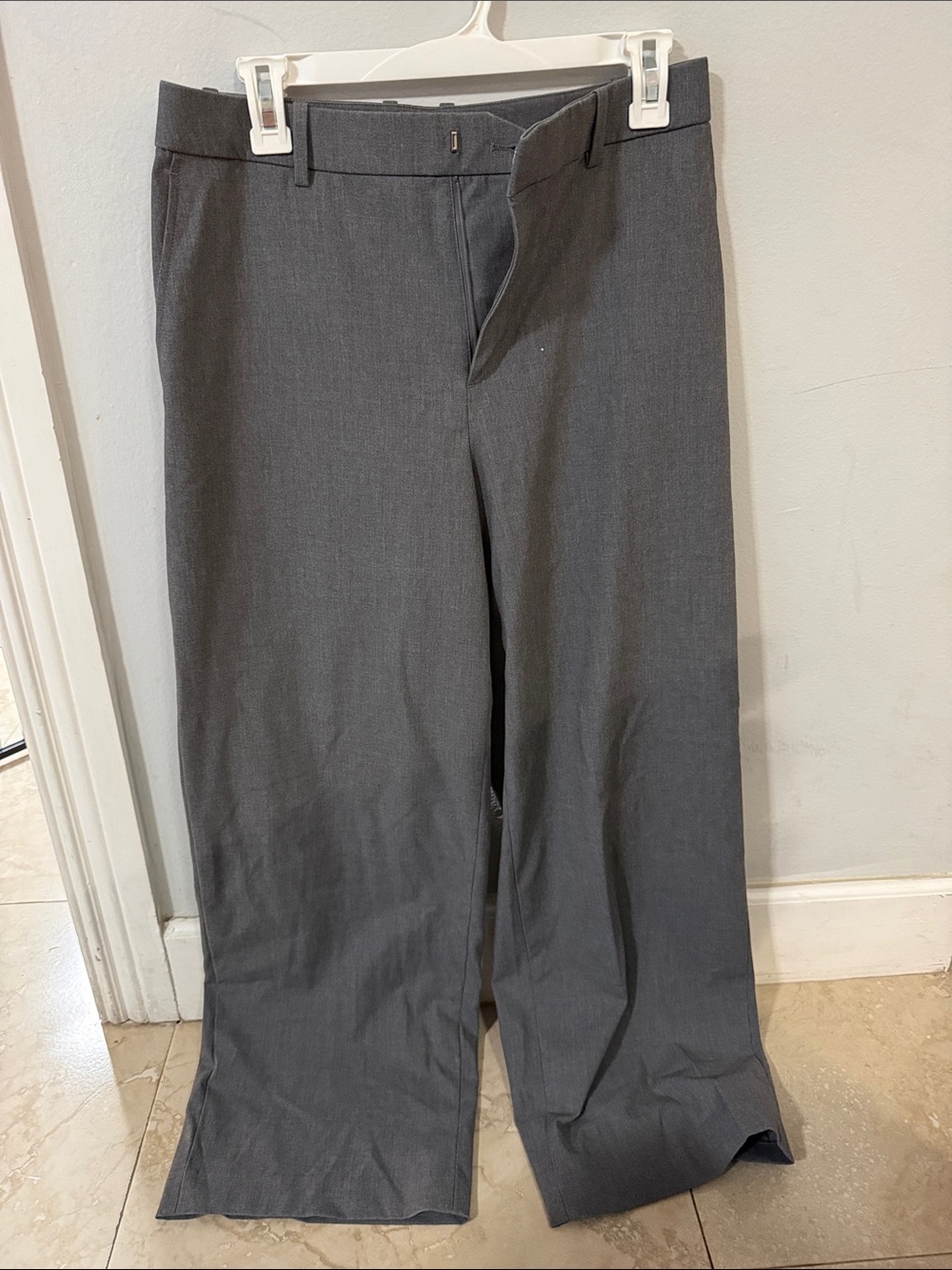 Uniqlo Charcoal Gray Dress Pants